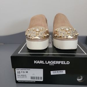 Karl lagerfeld slip on shoe